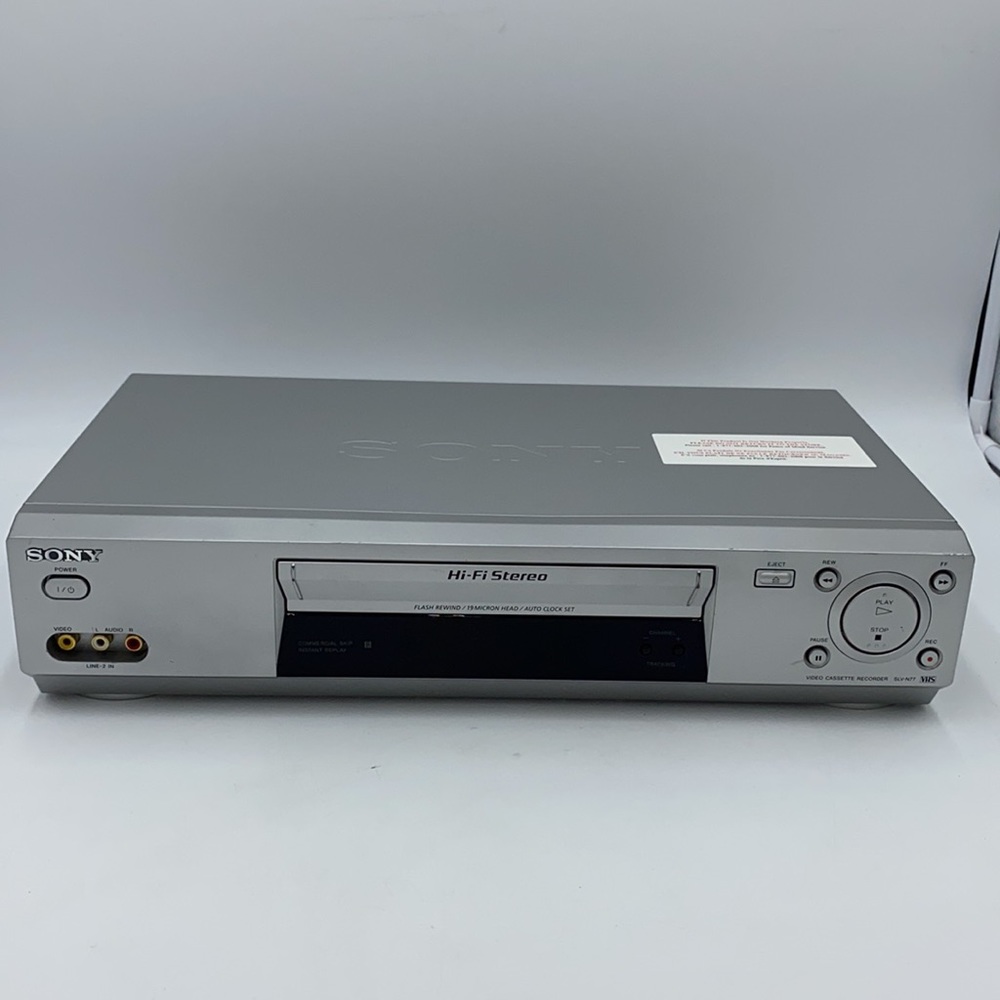 Sony Hi-Fi Stereo VCR Video Cassette Recorder VHS SLV-N77 No Remote